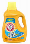 CHURCH & DWIGHT Liquid Laundry Detergent Plus Oxi Clean, Fresh Scent, 100.5 oz.