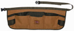 BUCKET BOSS Bucket Boss 80100 Apron, 52 in Waist, Duckwear Canvas, Brown, 13-Pocket TOOLS BUCKET BOSS