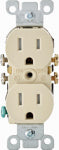 LEVITON MFG CO 10PK 15A IVRY TR OUTLET