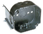 RACO INCORPORATED J Bracket Octagon Electrical Box, 4 x 1-1/2 In. Deep
