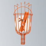EZ SMART CO Fruit Picker & 16 Ft. Extension Pole, Wire Basket LAWN & GARDEN EZ SMART CO
