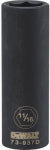 DEWALT DEWALT DWMT73937OSP Impact Socket, 11/16 in Socket, 23/32 in D Socket, 1/2 in Drive, 6-Point, CR-440 Steel, Black Oxide TOOLS DEWALT
