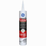 HENKEL CONSUMER ADHESIVES GE Supreme Silicone 2821640 Kitchen & Bath Sealant, White, 24 hr Curing, 10.1 fl-oz Cartridge PAINT HENKEL CONSUMER ADHESIVES
