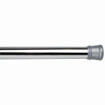 MODA AT HOME ENTERPRISES LTD Shower Curtain Tension Rod, Chrome, 24 to 40 In.