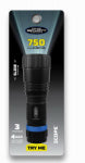 POLICE SECURITY Police Security 98699 Scope Flashlight, AAA Battery, Alkaline Battery, LED Lamp, 750 Lumens, 230 m Beam Distance, Black ELECTRICAL POLICE SECURITY