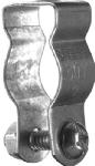 HALEX/SCOTT FETZER Rigid/IMC Conduit Steel Hanger With Carriage Bolt & Nut, 1-1/2-In.