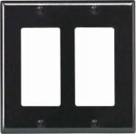 LEVITON MFG CO BL DBL ROCKER WALLPLATE