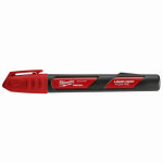 MILWAUKEE ELECTRICAL TO Milwaukee INKZALL Series 48-22-3741 Liquid Paint Marker, Black/Red, 6.09 in L, Plastic Barrel TOOLS MILWAUKEE ELECTRICAL TO