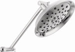 DELTA FAUCET CO Raincan Shower Head, Fixed Mount, Chrome PLUMBING, HEATING & VENTILATION DELTA FAUCET CO