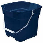 NEWELL BRANDS DISTRIBUTION LLC Plastic Bucket, Royal Blue, 12 Qt.