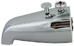 PLUMB SHOP DIV BRASSCRAFT Master Plumber Chrome Bathtub Diverter Spout