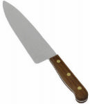 CHICAGO CUTLERY Chicago Cutlery Walnut Tradition Series 42SP Chef's Knife, HCS Blade, Walnut Handle, Hardened, Full-Tang Blade HOUSEWARES CHICAGO CUTLERY