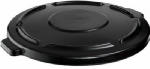 RUBBERMAID Rubbermaid FG264560BLA Trash Can Lid, Plastic, Black, For: Brute 44 gal Container CLEANING & JANITORIAL SUPPLIES RUBBERMAID