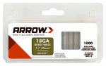 ARROW Arrow BN1820CS Brad Nail, 1-1/4 in L, Steel, Natural, Smooth Shank HARDWARE & FARM SUPPLIES ARROW