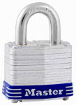 MASTER LOCK Master Lock 3D Padlock, Keyed Different Key, 9/32 in Dia Shackle, 3/4 in H Shackle, Steel Shackle, Steel Body, Laminated HARDWARE & FARM SUPPLIES MASTER LOCK