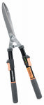 FISKARS Fiskars 91696935 Hedge Shear, Serrated Blade, 10 in L Blade, Steel Blade, Steel Handle, Telescopic Handle LAWN & GARDEN FISKARS