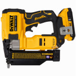 DEWALT DEWALT Atomic Compact DCN623D1 Nailer Kit, Battery Included, 20 V, 2 Ah, Adhesive Collation, 23 ga Nail TOOLS DEWALT