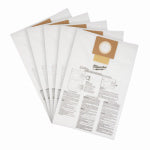 MILWAUKEE Milwaukee 49-90-1979 Dust Bag, 6 gal Volume, 98.5 % Filter, White, For: 0910-20 M18 6 gal Wet/Dry Vacuum TOOLS MILWAUKEE