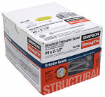 SIMPSON STRONG TIE Connector Screw, #9 x 2-1/2 In.