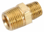ANDERSON METALS CORP Pipe Fittings, Hex Reducing Nipple, Lead Free Brass, 1/2 x 3/8 In. PLUMBING, HEATING & VENTILATION ANDERSON METALS CORP