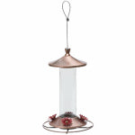 WOODSTREAM CORP Glass Hummingbird Feeder, Elegant Copper PET & WILDLIFE SUPPLIES WOODSTREAM CORP