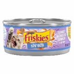 AMERICAN DISTRIBUTION & MFG Cat Food, Shredded Turkey & Cheese, 5.5 oz.
