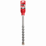 MILWAUKEE ELECTRIC TOOL CORP SDS Max 4-Cutter Rotary Hammer Drill Bit, 1 x 13 In. TOOLS MILWAUKEE ELECTRIC TOOL CORP