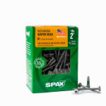 SPAX #8 x 2" Exterior Wafer Head Wood Deck Screws  Construction Torx T-Star Plus (140 EA) 1 LB