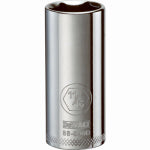 BLACK & DECKER/DEWALT SAE Socket, Deep, 6-Point, 11/16 In., 3/8 In. Drive TOOLS BLACK & DECKER/DEWALT