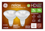 GE GE Industrial Solutions 43096 LED Bulb, Flood/Spotlight, PAR30L Lamp, E26 Lamp Base, Dimmable, Clear, Soft White Light ELECTRICAL GE