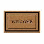 SPORTS LICENSING SOLUTIONS LLC Welcome Mat, Vinyl Back, 18 x 30-In.