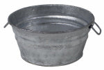 BEHRENS MANUFACTURING Behrens 101LFT Mini Tub, 1 qt Capacity, Steel HARDWARE & FARM SUPPLIES BEHRENS MANUFACTURING   