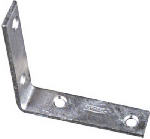 ASSA ABLOY AMERICAS RESIDENTIALI NC Galvanized Corner Brace, 3 x 3/4 In. HARDWARE & FARM SUPPLIES ASSA ABLOY AMERICAS RESIDENTIALI NC