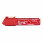 MILWAUKEE ELECTRIC TOOL CORP Inkzall Marker, Extra Large Chisel Tip, Red