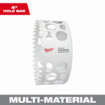MILWAUKEE ELECTRIC TOOL CORP Hole Dozer Hole Saw, Carbide Teeth, 4 In. TOOLS MILWAUKEE ELECTRIC TOOL CORP