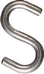 ASSA ABLOY AMERICAS RESIDENTIALI NC Open S Hook, Steel, 1-1/2 In.