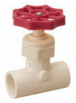 B&K LLC CPVC Solvent Weld Stop Valve, 1/2 In.