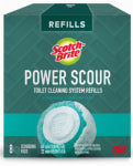 SCOTCH-BRITE Scotch-Brite Power Scour Series 559-PS-RF-6 Disposable Scrubbing Pad, Polyethylene, Teal CLEANING & JANITORIAL SUPPLIES SCOTCH-BRITE