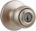 ASSA ABLOY AMERICAS RESIDENTIALINC. Polo Entry Lockset With Smart Key, Satin Nickel HARDWARE & FARM SUPPLIES ASSA ABLOY AMERICAS RESIDENTIALINC.