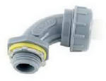 HALEX/SCOTT FETZER Conduit Fitting, Liquid Tight Elbow, PVC, 3/4-In.