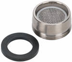 HOMEWERKS WORLDWIDE LLC Replacement Brass Aerator Assembly, Brushed Nickel, Male Thread PLUMBING, HEATING & VENTILATION HOMEWERKS WORLDWIDE LLC