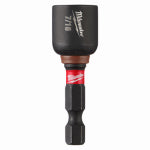 MILWAUKEE ELECTRIC TOOL CORP Shockwave Impact Duty Nut Driver, Magnetic, 7/16 x 1-7/8 In.