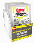 OATEY COMPANY Pipe Cleaner Cloth Wipe, Clear