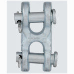 ASSA ABLOY AMERICAS RESIDENTIALI NC Double Clevis Chain Link, Steel, 1/4 & 5/16 In.