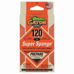 ALI INDUSTRIES EZ123 Jumbo Sanding Sponge, 120-Grit, Large 3 x 5 x 1-In.