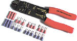 GB Gardner Bender GS-67K Stripper and Crimper Tool Kit, 22 to 14 AWG Wire, 22 to 10 AWG Stripping ELECTRICAL GB