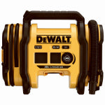 DEWALT DEWALT DCC020IB Air Inflator, 110 VAC, 3 to 160 psi Pressure, Black/Yellow TOOLS DEWALT