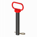 CURT Curt 45803 Clevis Pin with Handle and Clip, 1 in Dia Pin, 2, 2-1/2 in OAL, Steel, Powder-Coated AUTOMOTIVE CURT   