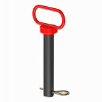 CURT Curt 45803 Clevis Pin with Handle and Clip, 1 in Dia Pin, 2, 2-1/2 in OAL, Steel, Powder-Coated AUTOMOTIVE CURT