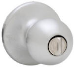 ASSA ABLOY AMERICAS RESIDENTIALINC. Security Polo Privacy Knob Lockset, Satin Nickel